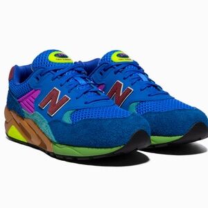 🎨 NEW BALANCE 580 BLUE MULTI COLOR 🎨